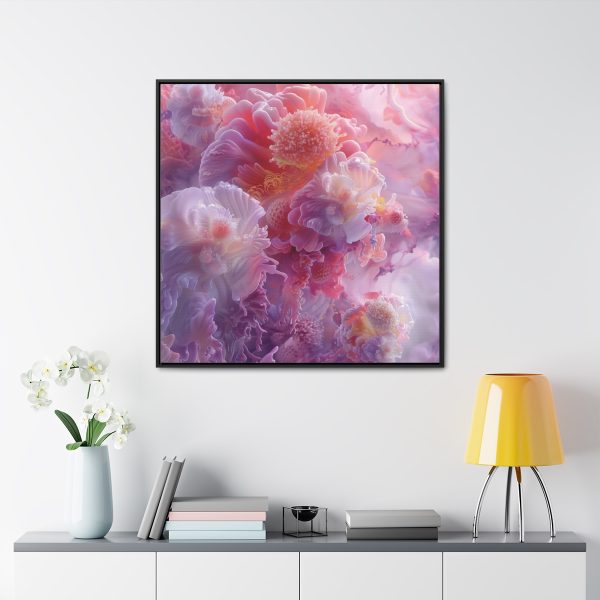 Floral Nebula 05 - Gallery Canvas Wraps, Square Frame - Image 68