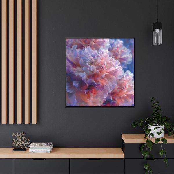 Floral Nebula 07 - Gallery Canvas Wraps, Square Frame - Image 69