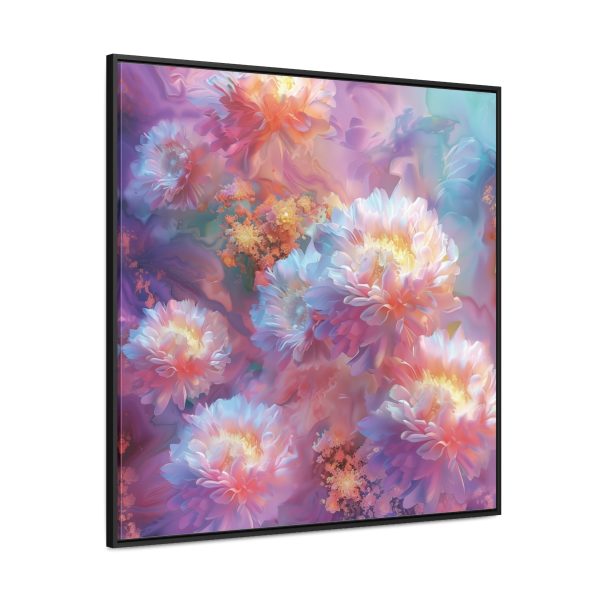 Floral Nebula 04 - Gallery Canvas Wraps, Square Frame - Image 66