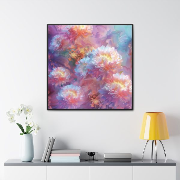 Floral Nebula 04 - Gallery Canvas Wraps, Square Frame - Image 68