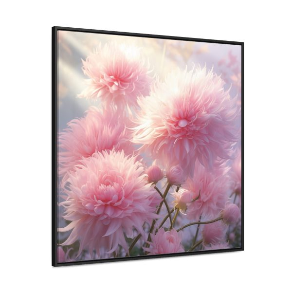 Rise and Shine Powder Puffs - Gallery Canvas Wraps, Square Frame - Image 66