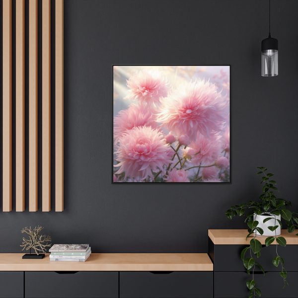 Rise and Shine Powder Puffs - Gallery Canvas Wraps, Square Frame - Image 69