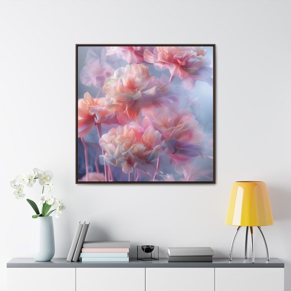 Floral Nebula 03 - Gallery Canvas Wraps, Square Frame - Image 4