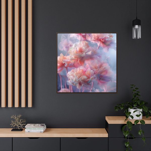 Floral Nebula 03 - Gallery Canvas Wraps, Square Frame - Image 5