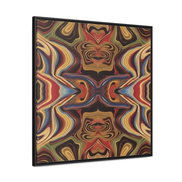 Lipnotic Kaleidoscope Background 01 - Gallery Canvas Wraps, Square Frame - Image 71