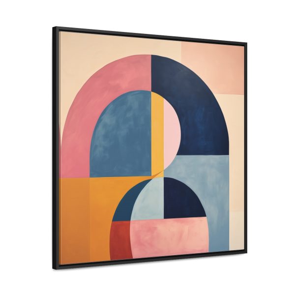 Soft Geometric Windows - Gallery Canvas Wraps, Square Frame - Image 71