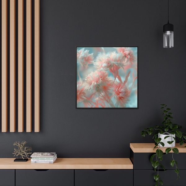 Floral Nebula 01 - Gallery Canvas Wraps, Square Frame - Image 74