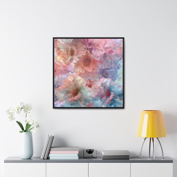 Floral Nebula 02 - Gallery Canvas Wraps, Square Frame - Image 73