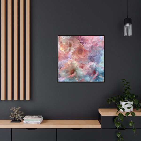 Floral Nebula 02 - Gallery Canvas Wraps, Square Frame - Image 74