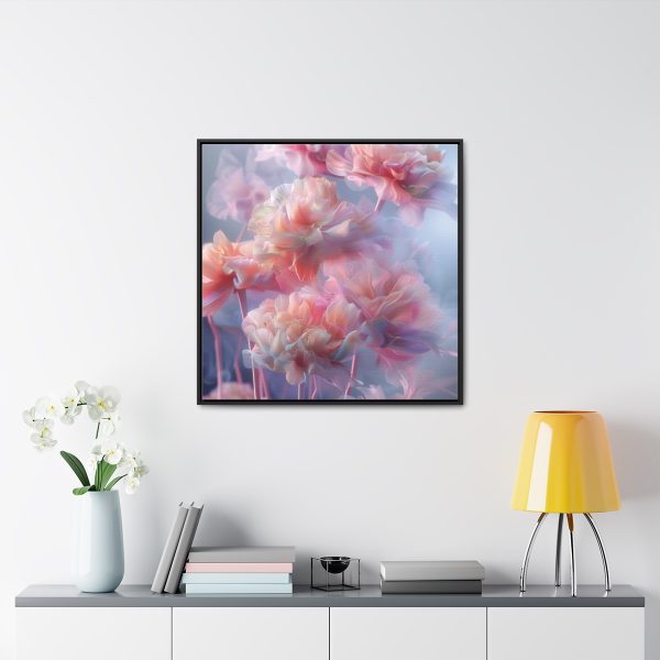 Floral Nebula 03 - Gallery Canvas Wraps, Square Frame - Image 73