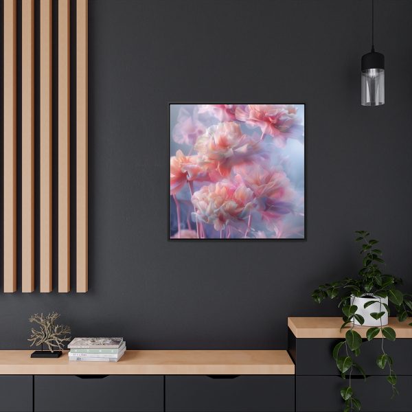 Floral Nebula 03 - Gallery Canvas Wraps, Square Frame - Image 74