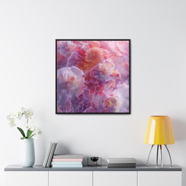 Floral Nebula 05 - Gallery Canvas Wraps, Square Frame - Image 73