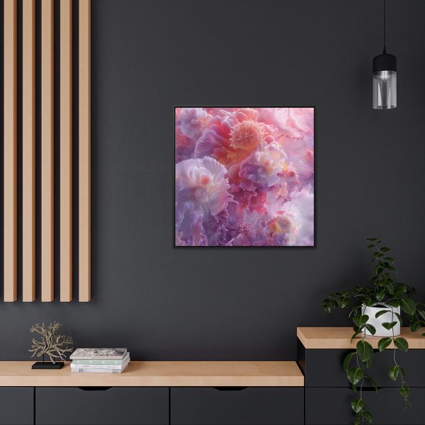 Floral Nebula 05 - Gallery Canvas Wraps, Square Frame - Image 74