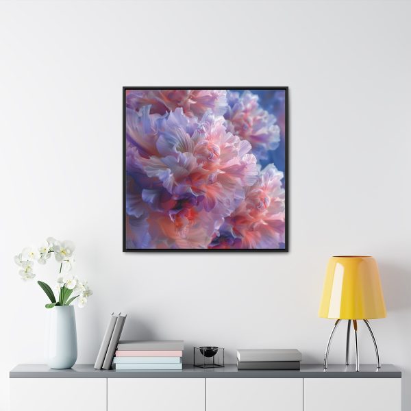 Floral Nebula 07 - Gallery Canvas Wraps, Square Frame - Image 73