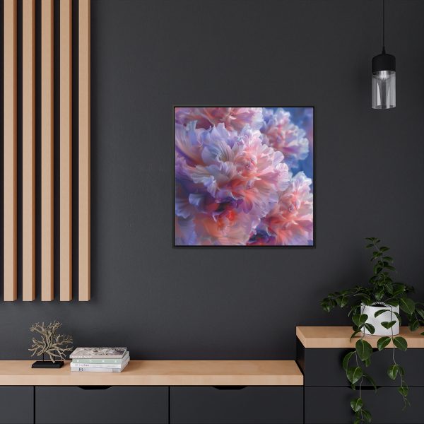 Floral Nebula 07 - Gallery Canvas Wraps, Square Frame - Image 74