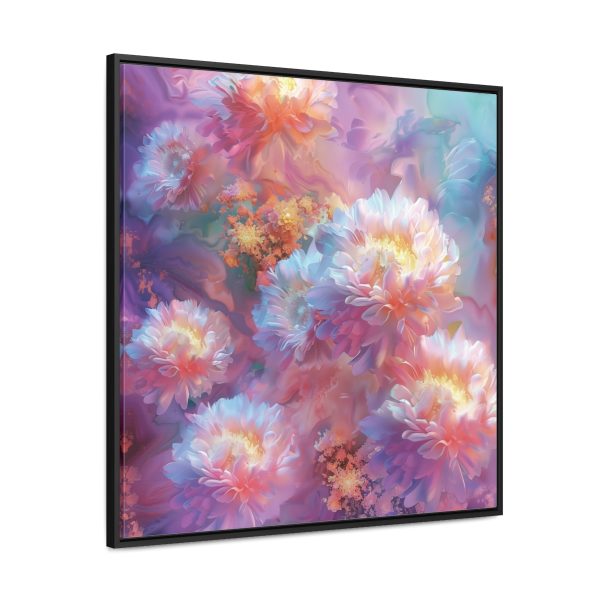 Floral Nebula 04 - Gallery Canvas Wraps, Square Frame - Image 71