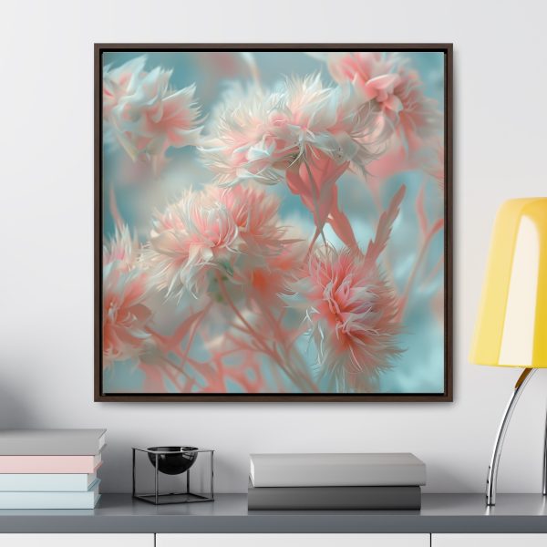 Floral Nebula 01 - Gallery Canvas Wraps, Square Frame - Image 78