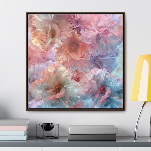 Floral Nebula 02 - Gallery Canvas Wraps, Square Frame - Image 78