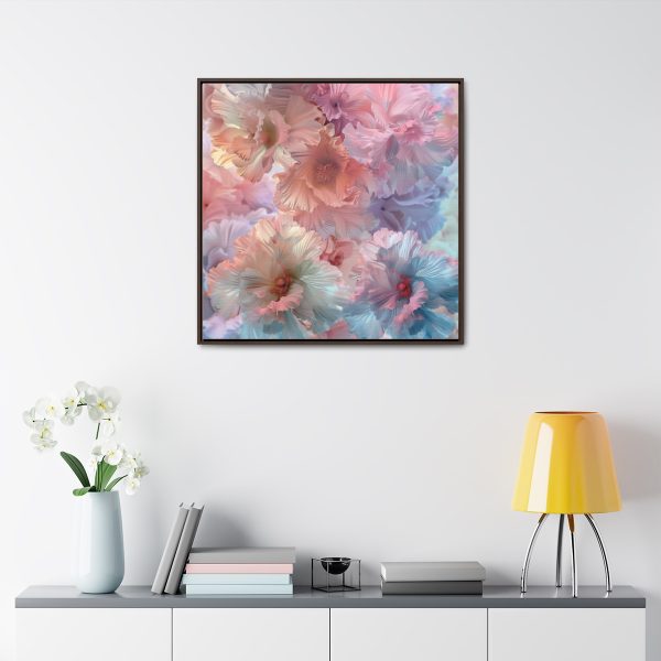 Floral Nebula 02 - Gallery Canvas Wraps, Square Frame - Image 79