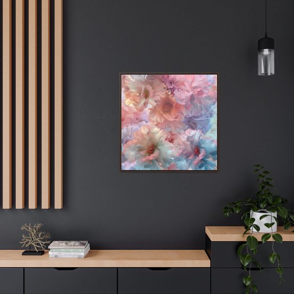 Floral Nebula 02 - Gallery Canvas Wraps, Square Frame - Image 80