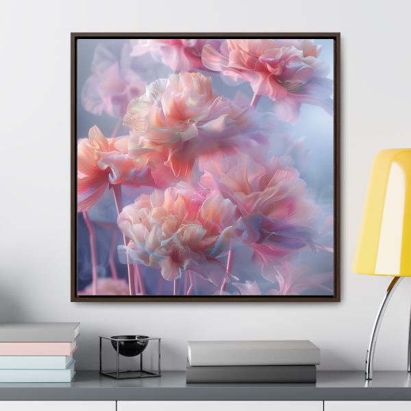 Floral Nebula 03 - Gallery Canvas Wraps, Square Frame - Image 78