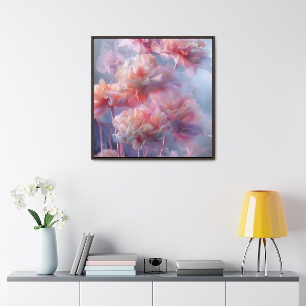 Floral Nebula 03 - Gallery Canvas Wraps, Square Frame - Image 79