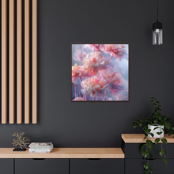 Floral Nebula 03 - Gallery Canvas Wraps, Square Frame - Image 80