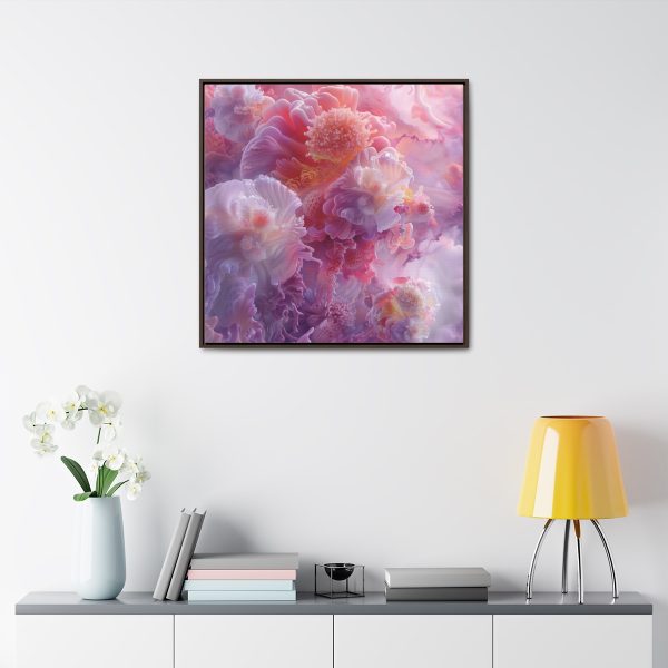 Floral Nebula 05 - Gallery Canvas Wraps, Square Frame - Image 79