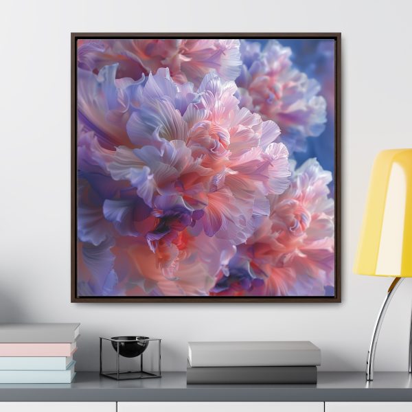 Floral Nebula 07 - Gallery Canvas Wraps, Square Frame - Image 78