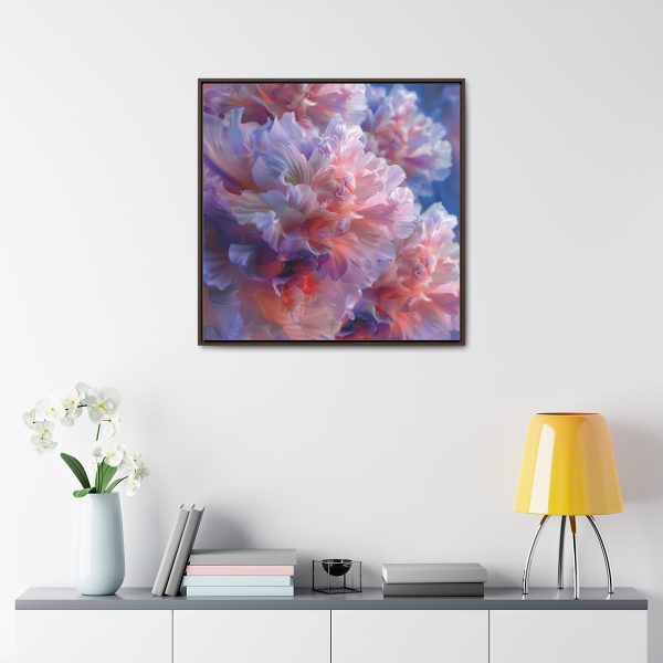 Floral Nebula 07 - Gallery Canvas Wraps, Square Frame - Image 79