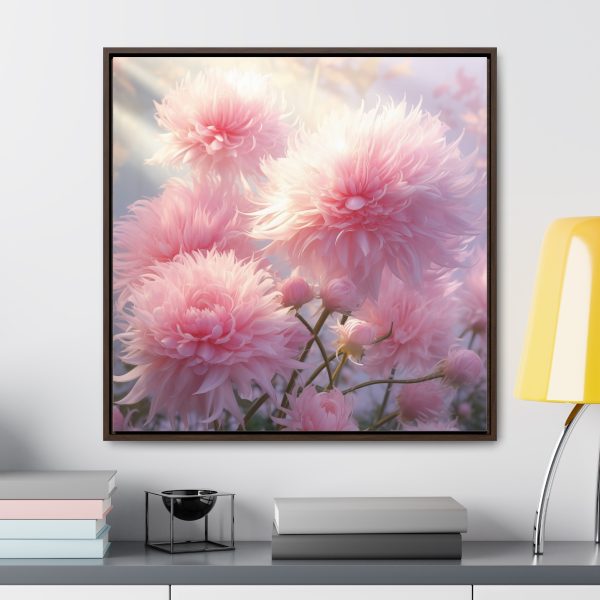 Rise and Shine Powder Puffs - Gallery Canvas Wraps, Square Frame - Image 78