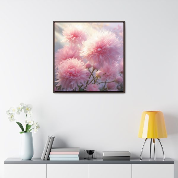 Rise and Shine Powder Puffs - Gallery Canvas Wraps, Square Frame - Image 79