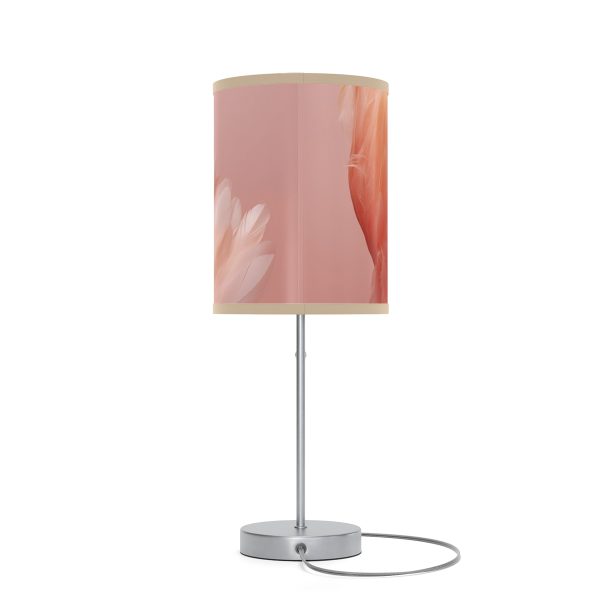 Lovely Fuzzy Feathers in Peach 02 - Lamp on a Stand, US|CA plug - Image 8