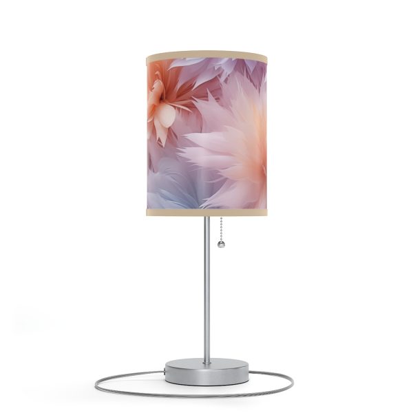 Pastel Palette Fantasy Feather Puffs - Lamp on a Stand, US|CA plug - Image 9