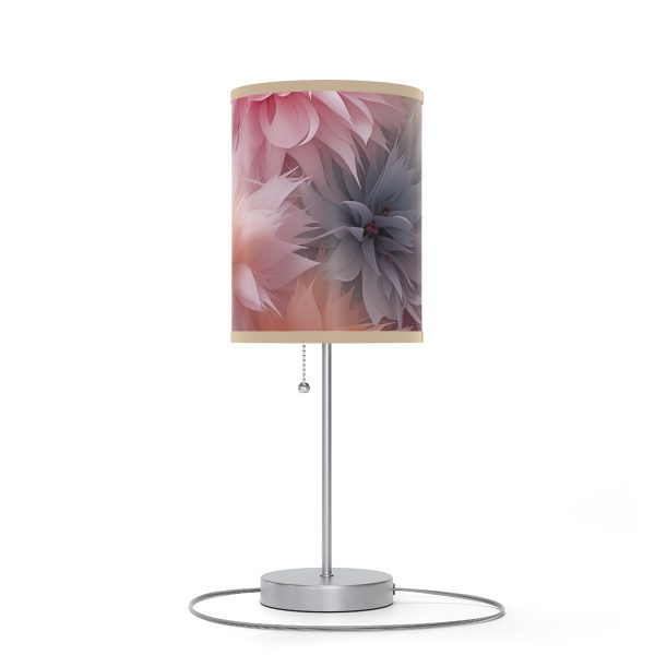 Pastel Palette Fantasy Feather Puffs - Lamp on a Stand, US|CA plug - Image 10