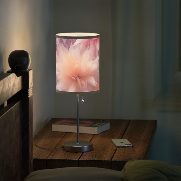 Pastel Palette Fantasy Feather Puffs - Lamp on a Stand, US|CA plug - Image 12