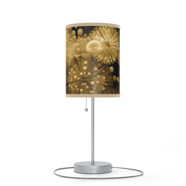 Fine and Dandy Motif in Sauterne Tone - Lamp on a Stand, US|CA plug - Image 10