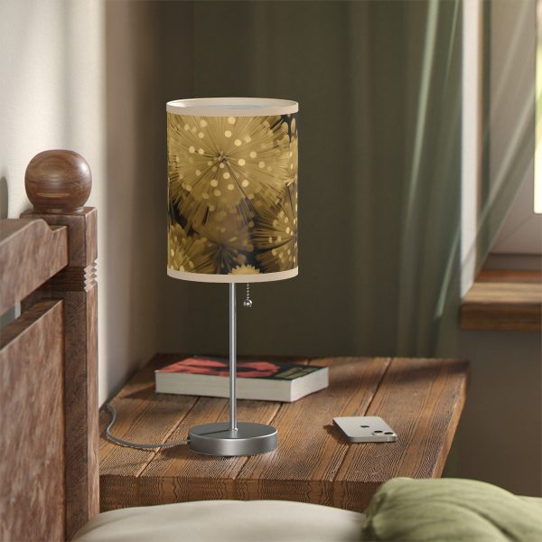 Fine and Dandy Motif in Sauterne Tone - Lamp on a Stand, US|CA plug - Image 11