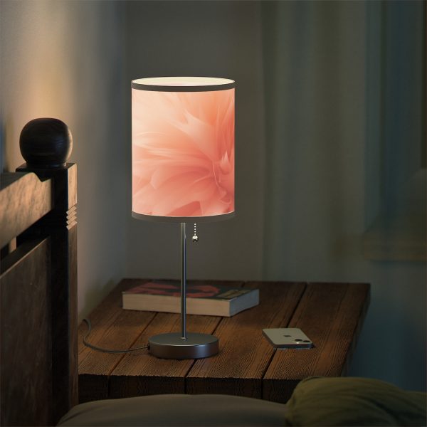 Lovely Fuzzy Buds in Peach 03 - Lamp on a Stand, US|CA plug - Image 12