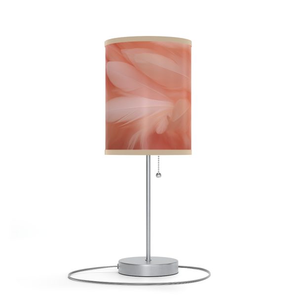 Lovely Fuzzy Feathers in Peach 01 - Lamp on a Stand, US|CA plug - Image 9