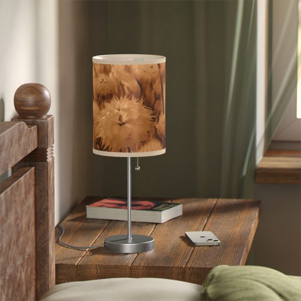 Dandelion Dream in Sunkissed Peach - Lamp on a Stand, US|CA plug - Image 11