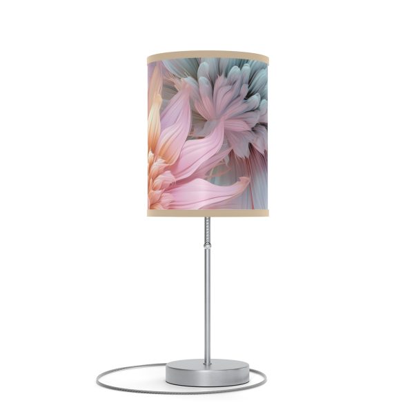 Pastel Fantasy Baroque Floral 03 - Lamp on a Stand, US|CA plug - Image 7