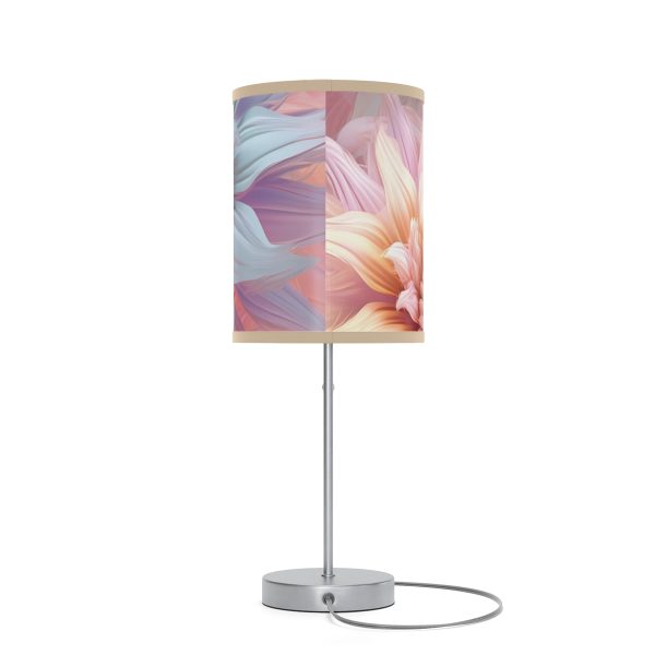 Pastel Fantasy Baroque Floral 03 - Lamp on a Stand, US|CA plug - Image 8