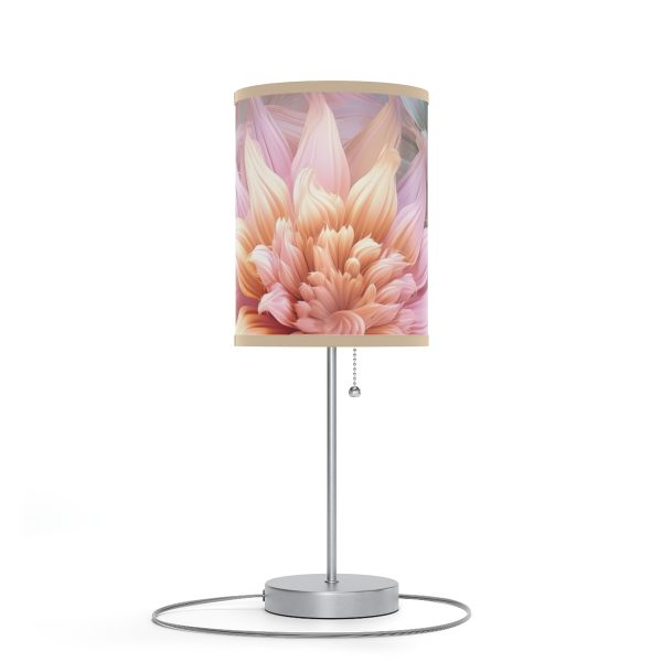 Pastel Fantasy Baroque Floral 03 - Lamp on a Stand, US|CA plug - Image 9