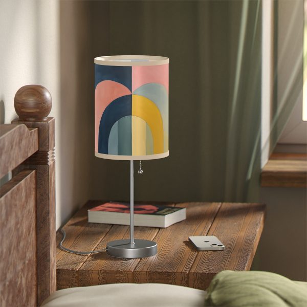 Soft Geometric Archways - Lamp on a Stand, US|CA plug - Image 11