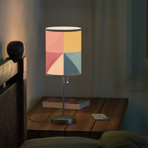 Soft Geometric Pyramid 01 - Lamp on a Stand, US|CA plug - Image 12