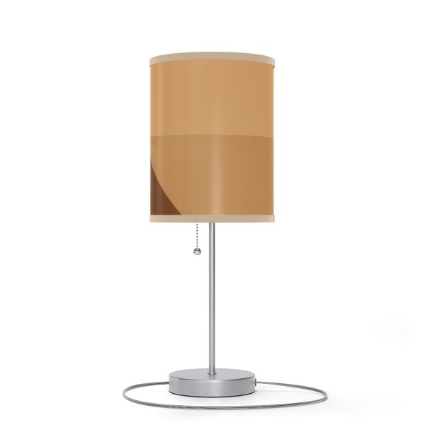 Soft Geometric Pyramid 02 in Honey Yellow Tone - Lamp on a Stand, US|CA plug - Image 10