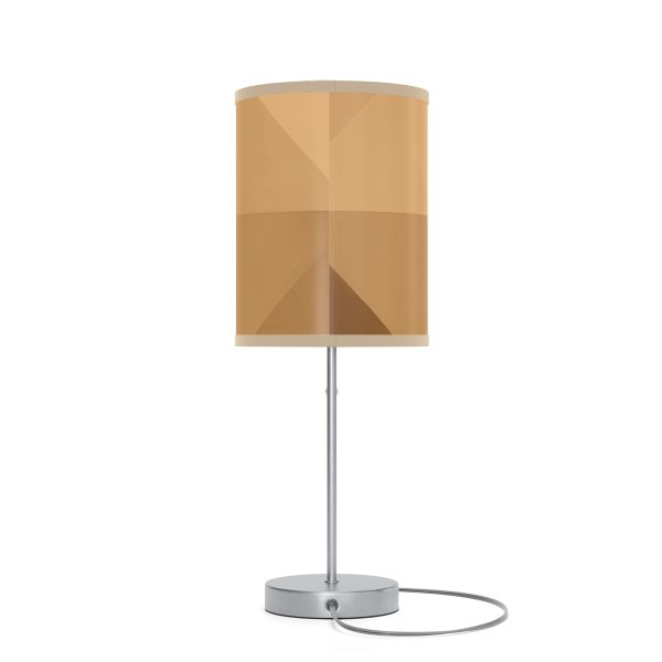 Soft Geometric Pyramid 03 in Honey Yellow Tone - Lamp on a Stand, US|CA plug - Image 8