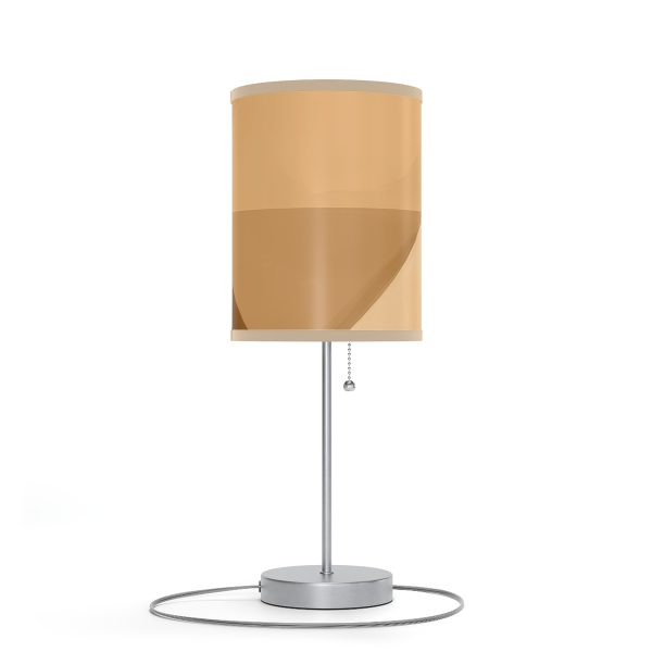 Soft Geometric Pyramid 03 in Honey Yellow Tone - Lamp on a Stand, US|CA plug - Image 9