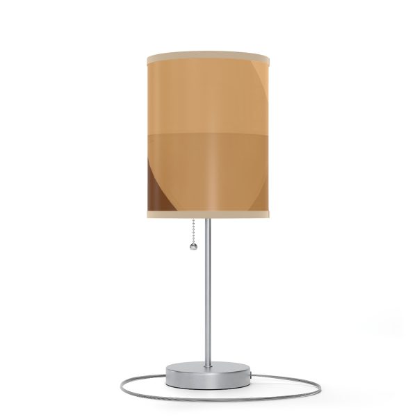 Soft Geometric Pyramid 03 in Honey Yellow Tone - Lamp on a Stand, US|CA plug - Image 10